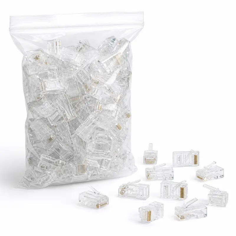 Kit Conectores RJ45 (100un)